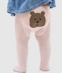 ❤️GAP❤️くまさんケーブルニットタイツ　ブラナンベア