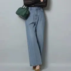 Arpege story ワイドデニムパンツ