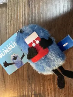 パペットスンスン　ぬいぐるみマスコット　snow ver. ソックス