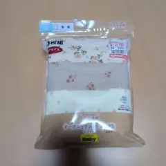 オーガニックコットン長袖シャツ肌着3枚組95cm