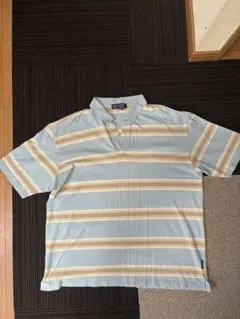 LAGATE JEANS ストライプポロシャツ 2XLのサムネイル