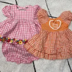早い者勝ち！Shirley Temple ワンピース 2点セット　ロンパースのサムネイル