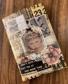 おすそ分け見開きファイル　ハンドメイド　紙もの⭐︎506