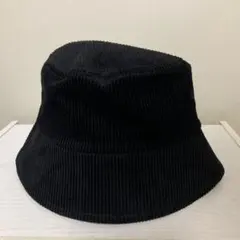 新品未使用　niko and ... コーデュロイ バケットハット ブラック
