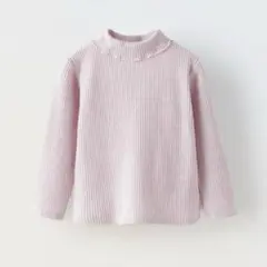 ZARA タートルネックニット98センチ