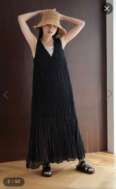 ローリーズファーム ティアードノースリーブワンピース LF723040AD