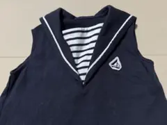 コムサイズム COMMECAISM セーラー襟 ワンピース ベビー服 80cm