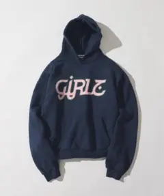 LIFEMANIAライフマニア GIRLZ HOODIE navy ネイビーのサムネイル