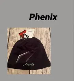 未使用品　◆ phenix 黒 ニット帽　ビーニー