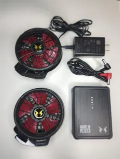 サンエス 12V ファン バッテリー セット 日本製 AIRCRAFT - メルカリ