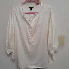 BANANA REPUBLIC ホワイトシャツ L