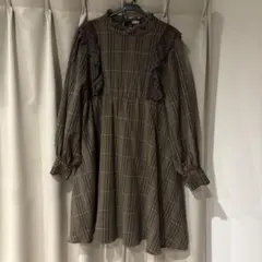 apres jour チェック柄　ワンピース