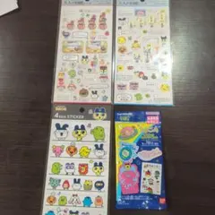 m*i様 大人の図鑑シール たまごっち プチプチおみせっち 2枚他シール4枚セッ