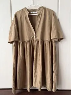 ZARA チュニック ベージュ Sサイズ
