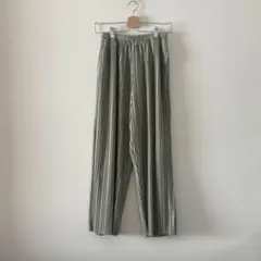 LOWRYS FARM プリーツ パンツ ウエストゴム