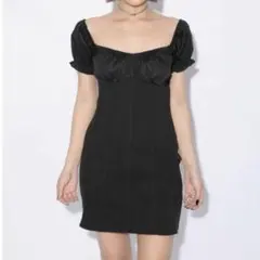 メルトザレディ　半袖ミニワンピース melt the lady】メルトザレディ カッティングメローミニ