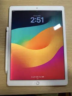 iPad Pro10.564GBローズゴールド/純正ペンシル付/動作良好/セルラ