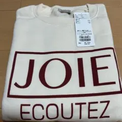 さまんアイボリー ロゴトレーナー M