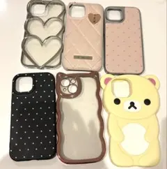 iPhone15ケース 6点セット