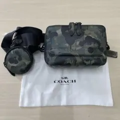 コーチ　ショルダーバッグ　ボディバッグ　カモフラ　E2180-C5330