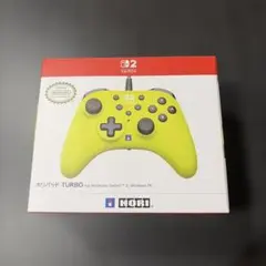Switch2/PC用 ホリパッドTURBO ライムイエロー HORI