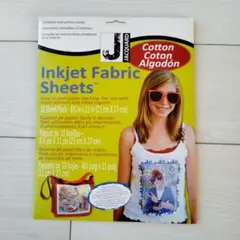Inkjet Fabric Sheets 6枚入り コットン生地