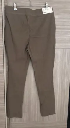 【新品未使用】UNIQLO リブレギンスパンツ XL