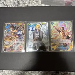 ワンピースカード サボ シークレット パラレル サボとエースシークレット