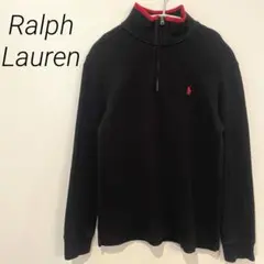 Ralph Laurenハーフジップセーター厚手 キッズ Mサイズ紺