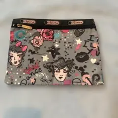 LeSportsac ポーチ カラフルイラスト