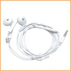 有線イヤホン3.5mmジャック超クリアな通話&雑音なし マイク付き