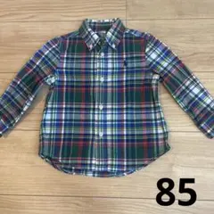 Ralph Lauren チェック柄 シャツ 18M 85