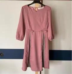 【最終値下げ】tocco トッコ ミディアムワンピース ピンク リボン 4173のサムネイル