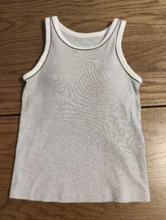 カップ付きタンクトップ ブラトップ グレー