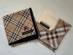 BURBERRY チェック柄 ハンカチ