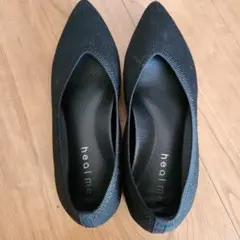 heal me ブラック フラットシューズ M