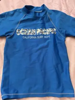 130cm　Ocean Pacific ラッシュガード ブルー 半袖