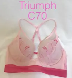 Triumph 天使のブラ 魔法のハリ感487 C70