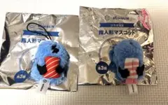 スシロー✖︎パペットスンスン コラボ　⚫︎指人形　２種　えび、まぐろ