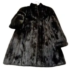 専用 着丈80cm グラマミンク リアルファーコート 毛皮 毛並み なめし柔らか