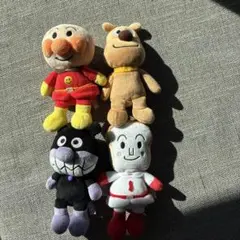 アンパンマンプリちぃビーンズ ぬいぐるみ4体セット