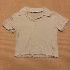 SLY シャーリング 半袖 シャツ ブラウス