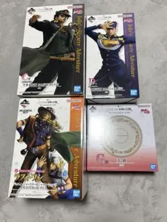 一番くじ ジョジョ フィギュア 4体セット マスターライズ - メルカリ
