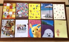 ノベルティクリアファイル10枚セットで