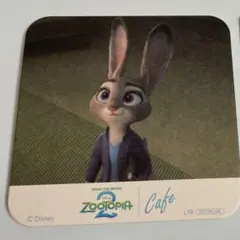 ズートピア2 オーマイカフェ ジュディ コースター