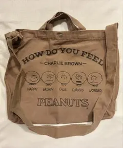 ★PEANUTS☆ルートート☆チャーリーブラウン☆ショルダーバッグ☆スヌーピー★