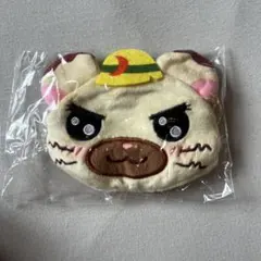とっとこハム太郎　ふわふわフェイスポーチ　タイショーくん