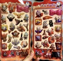 硬いぷくぷくシール　ウルトラマン