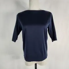 美品 GREEN LABEL RELAXING 5分袖カットソー Tシャツ F