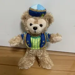 ディズニー　ダッフィー　ぬいぐるみバッジ　ディズニーシー　15周年